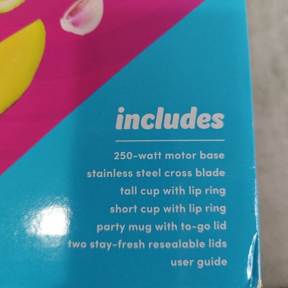 Magic Bullet Blender MBR-1101 Silver & Black New Open Box - Picture 2 of 6